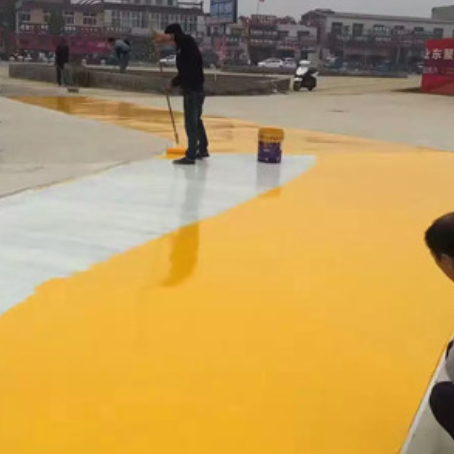自贡彩色路面喷涂翻新的使用寿命多长